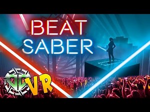 VR LIGHTSABER RHYTHM GAME HARD MODE : Beat Saber : VR HTC VIVE Gameplay