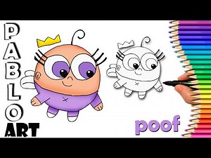 How to Draw Poof from The Fairly OddParents - Nickelodeon cartoon | Learn to Draw step by step