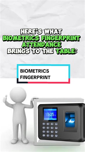 Revolutionize Attendance Management with Biometric Fingerprint Technology