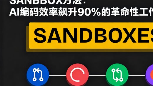 SANDBOX方法：AI编码效率飙升90%的革命性工作流