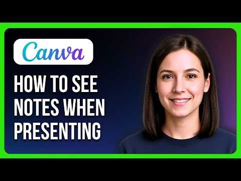 How To See Notes In Canva When Presenting