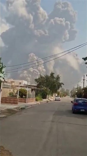 U.S. Israel strike triggers huge explosion at Iran air base