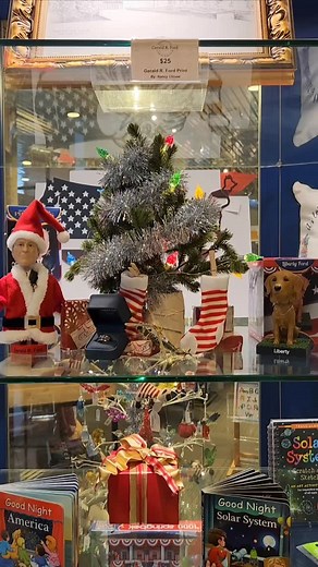 14 reactions · 5 comments | These two agree! The Museum Store is the perfect place to find gifts for the history lovers on your list! #bobbleheads #holidayshopping #shoplocal | The Gerald Ford Presidential Library & Museum | Facebook