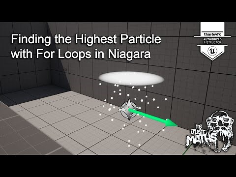 Finding the Highest Particle using For Loops in Niagara