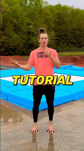 TRAMPOLINE FLIP TUTORIAL 😱