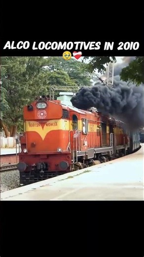 Missing Those Golden days of ALCO locomotive 🚂 💫 #ALCO #locomotives #indianrailways #nostalgiaRails