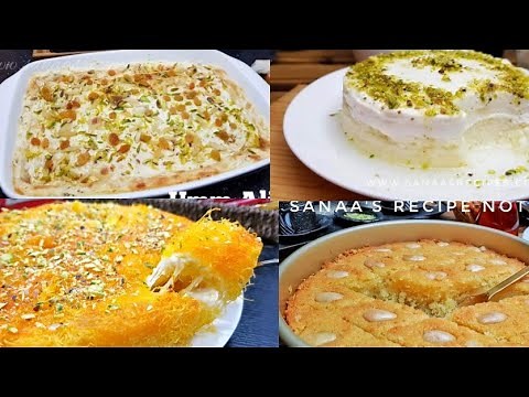 Eid Special - 4 Popular and Easy Arabic Desserts - Arabian Style Desserts