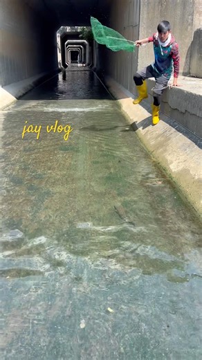 inside the tunnel one big shake head catching #trendingvideo #fishing