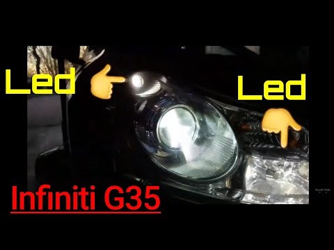 How To Install/Replace LED Fog Light Infiniti G35