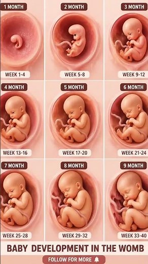 Week-by-Week Baby Development in the Womb