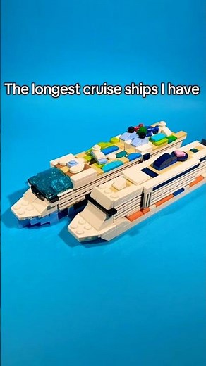 Longest Lego cruise ship !