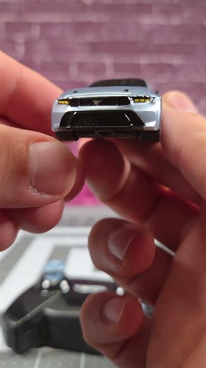 Hot Wheels RC Ford Mustang GTD - Tiny Car, BIG Fun! 1/64 Scale Unboxing & First Test #hotwheels #rc