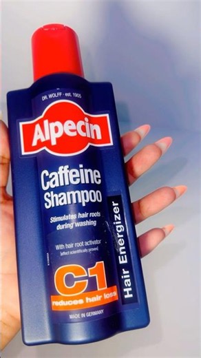 💙 Alpecin C1 Caffeine Shampoo Review | Hair Care Routine #alpecin #haircare #ugc