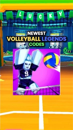 NEWEST Volleyball Legends Codes Just Dropped