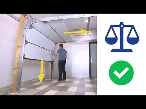 Garage Door Installation | How to Install a Sectional Door Step by Step
