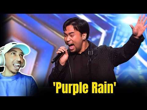 Matty Juniosa - Purple Rain | Britain's Got Talent | ZuluModo REACTION