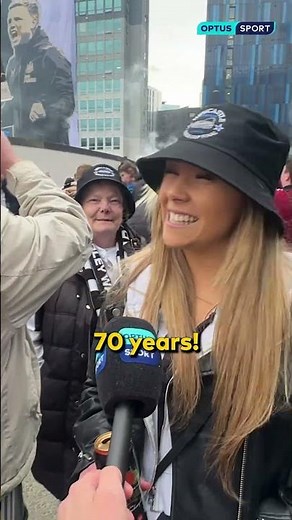 'F***ING UNBELIEVABLE!' 🖤🤍 Newcastle's trophy parade goes OFF after 70 years in the making #Shorts