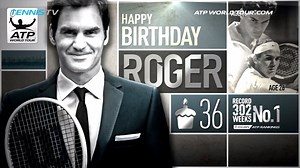 275K views · 2K shares | 36 amazing shots for 36 years on the ATP World Tour... Happy birthday, Roger Federer  | Tennis TV | Facebook