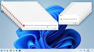 Windows 11 crazy error