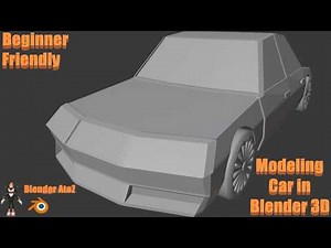 Modeling Car in Blender 3D | Beginner Friendly