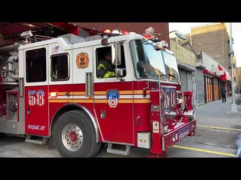 “EVERYONE GOES RESPONSE” FROM FDNY ENGINE 45, FDNY TOWER LADDER 58 & FDNY BATTALION 18 FROM QUARTERS