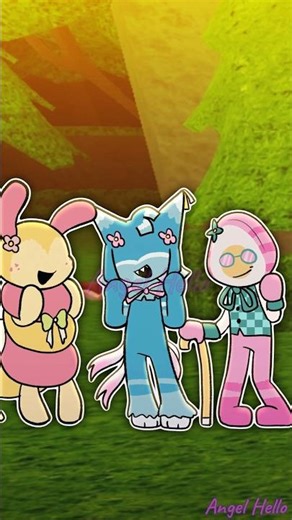 Bassie's flowers 🌸🪻 #spring #dandysworld #squirm #edit #roblox #dandysworldroblox #animation #dandys