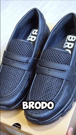 Brodo Loafers Ace Neptune Full Black Local Shoes for work #localshoes #shoereview #loafers