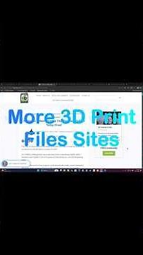 More 3D Print Files Web Sites