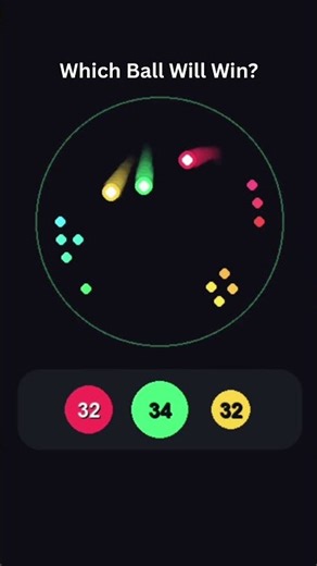 Which Ball Will Win? Watch Till The End