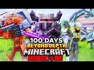 I Survived 100 Days in Beyond Depth Hardcore