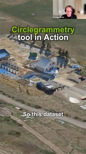Stunning dataset of construction site using UgCS Circlegrammetry tool #drone #photogrammetry
