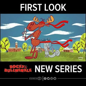 27K views · 312 reactions | Amazon's take on Rocky and Bullwinkle stream May 11. | GameSpot | Facebook