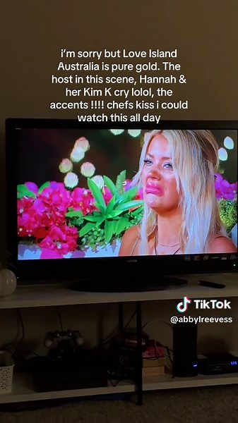 Hannah Love Island Australia Crying Scene