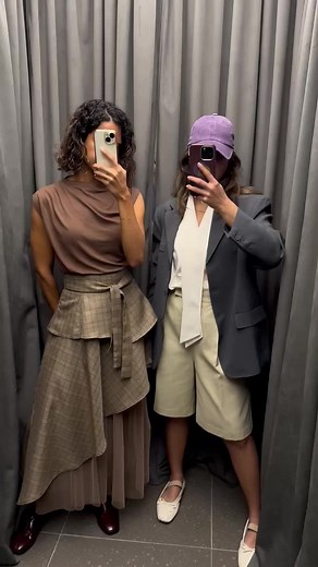 What happens in the fitting room, stays in the fitting room (or does it?) 🤪 #fashion #kuwait #workinfashion #ootd #fashionmarketing #foryoupage #الكويت🇰🇼 #foryou #fyp #tiktok #fashiontiktok #clothes #whatiwore