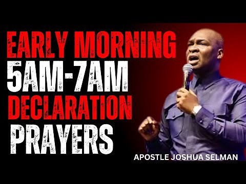 Command Your Morning with These Powerful Declarations | Apostle Joshua Selman