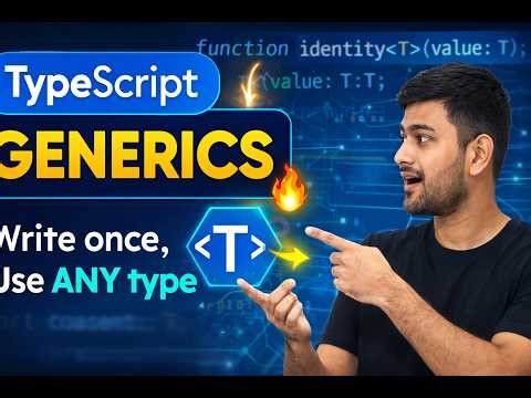 Master Generics in TypeScript (Beginner to Pro)