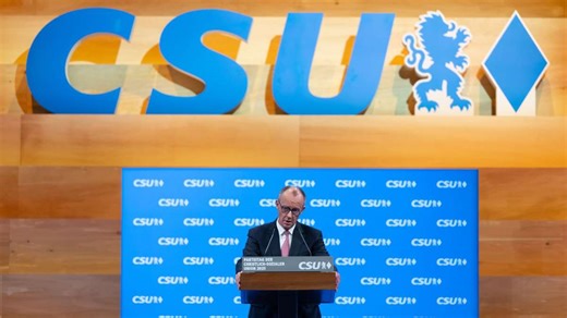 CSU-Parteitag: Merz glaubt an Erfolg der Koalition bei historischer Aufgabe