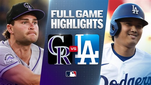 ROCKIES vs. DODGERS: Official Full Game Highlights (July 7) | 2026 MLB Season