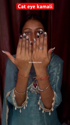 Black & White Nail Art 🖤🤍 Trendy French Tip + Aura Nails Design | Easy Nail Art Tutorial #shorts