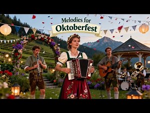 Accordion Echoes of Bavaria 🎻 Authentic Volksmusik & Polka Melodies for Oktoberfest Celebrations 🎵