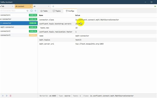 kafka connect gui 可视化管理工具