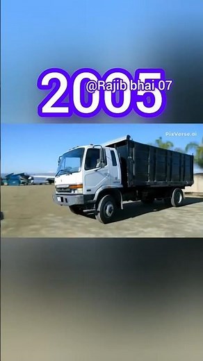 mitsubishi fuso truck evolution video history 1968-2025 #truckevolution #shortvideo