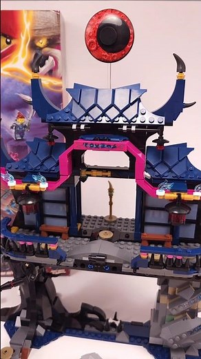 LEGO NINJAGO Wolf Mask Shadow Dojo (71813)[1190 pcs] Building #shorts @TopBrickBuilder