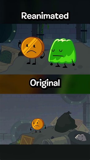 BFDIA 25 Reanimation COMPARISON #bfdia #bfdi #objectshowcommunity