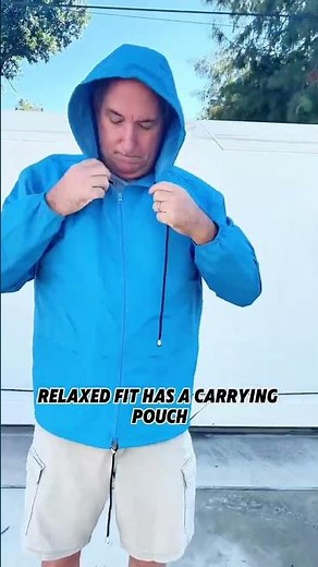 Coofandy Packable rain jacket