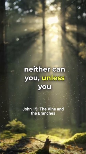 John 15 | Word for Word Bible Music 📖🎵 #John15 #biblemusic #christianmusic