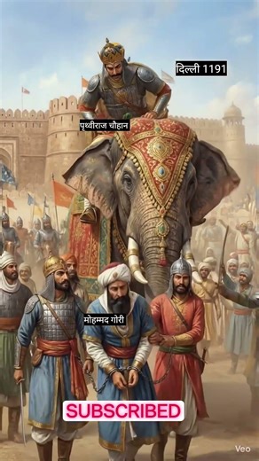 पृथ्वीराज चौहान ने बनाया मोहम्मद गौरी को बंदी|| #history #1stgrade #shortfeed #ldc2026 #ytshorts
