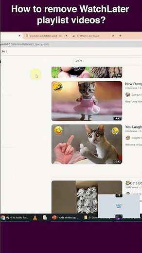 How can I delete all YouTube 'watch later' videos at once?