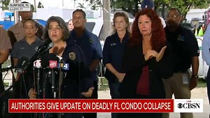 Officials say they are conducting an audit of their list of missing persons from the condo collapse to “verify and remove duplicates": “Our detectives are working around the clock to get in touch with all of those who have been identified” https://cbsn.ws/3xciJwU | CBS News
