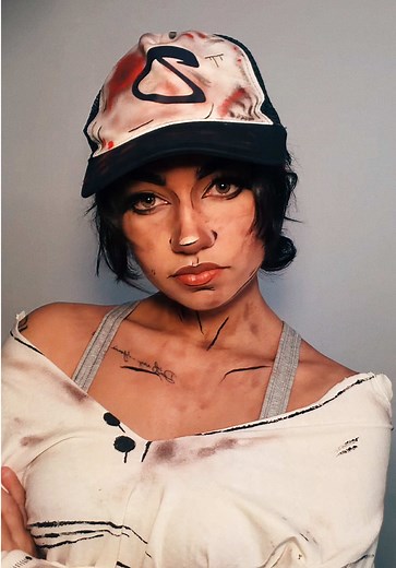 Clementine Cosplay from The Walking Dead Game